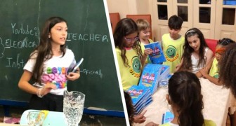 Op 11-jarige leeftijd geeft ze Engelse les aan andere kinderen: hulp voor degenen die zich geen privéleraar kunnen veroorloven