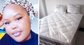 Woman sleeps on the floor for 5 months but finally manages to buy a bed of her own: Finally, I can see the light