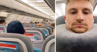 Er erhält einen unerwarteten geschäftlichen Anruf, während er heimlich im Flugzeug sitzt