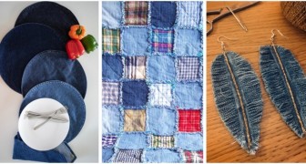 10 spunti fantasiosi per riciclare i capi in jeans con creatività