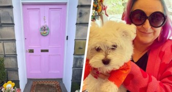 Woman paints her front door bright pink; the neighbors protest: We're not in Disneyland