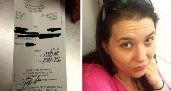 Camarera habla con un cliente y le cuenta su vida de madre soltera: el hombre le deja $1000 dólares de propina