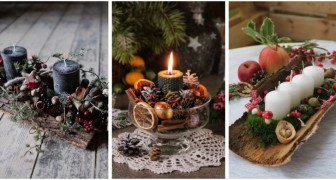 Weihnachtsarrangements mit Kerzen: 12 Ideen zur Verschönerung der Feiertage