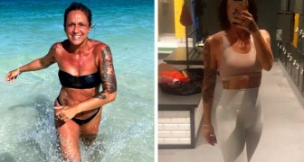 49-year-old woman is criticized for wearing a bikini: I'd rather have fun than listen to what they say about me