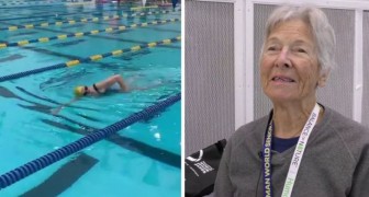 A 100 anni stabilisce il record mondiale di nuoto: Tutti dovrebbero provarci