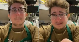 Un employé de Starbucks fond en larmes : 8 heures de travail, c'est trop