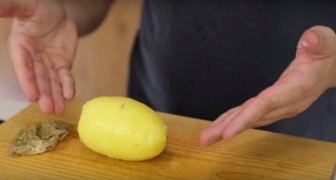 With this little trick BEFORE you boil the potatoes you will save time!