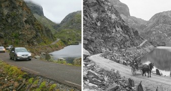 10 photos de la Norvège prises avec 100 ans d'écart: trouvez les différences