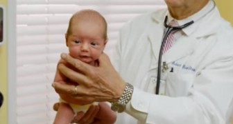 Un medico muestra un metodo INFALIBLE para hacer dejar de llorar un neonato