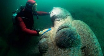 Heracleion: découverte par les archéologues une ville entière sous les eaux de la Méditerranée
