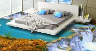 Met deze 3D-vloeren tover je elke kamer in je huis om in een paradijs! 