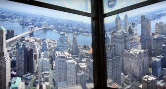 Se 515 års historia på bara några sekunder: hissen i världens tredje högsta skyskrapa är.... fantastiskt
