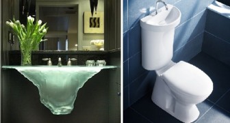 Beaux et pratiques: 28 lavabos que vous ne trouverez pas dans une maison quelconque