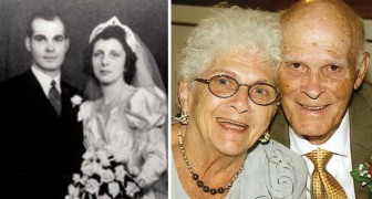 Ze zijn al 73 jaar getrouwd. Toen zij overleed, bleef hij niet lang alleen achter...