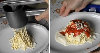Het lijkt op een bord overheerlijke spaghetti, maar de ingrediënten zullen je verrassen!