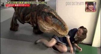 Perseguidos por un T-Rex