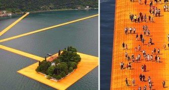 3 km übers Wasser gehen: das spektakuläre Kunstwerk, das die Welt verzaubert