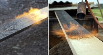 Avec cette technique ancestrale japonaise, le bois se conserve plus de 100 ans sans avoir à utiliser de produits chimiques.