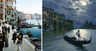 Colorano alcune foto di Venezia degli inizi del 900: ecco la città in tutta la sua magia