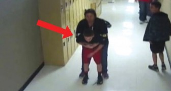 She sees a red-faced student --- Her timely intervention saved his life!