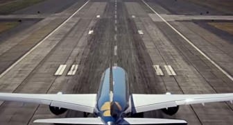 Un aereo di linea agile come un caccia: il modo in cui decolla vi darà i brividi