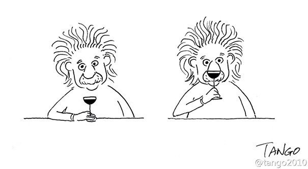 Albert Einstein devient un lion!