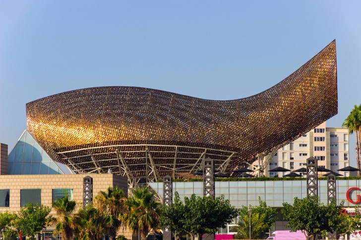 5. L'Olympic Fish Pavilion, Barcelone.
