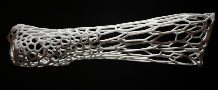 Jake Evill è uno studente neozelandese e nel 2013 ha inventato il Cortex Cast ('Gesso corteccia'), un supporto per arti fratturati prodotto da stampanti 3D.