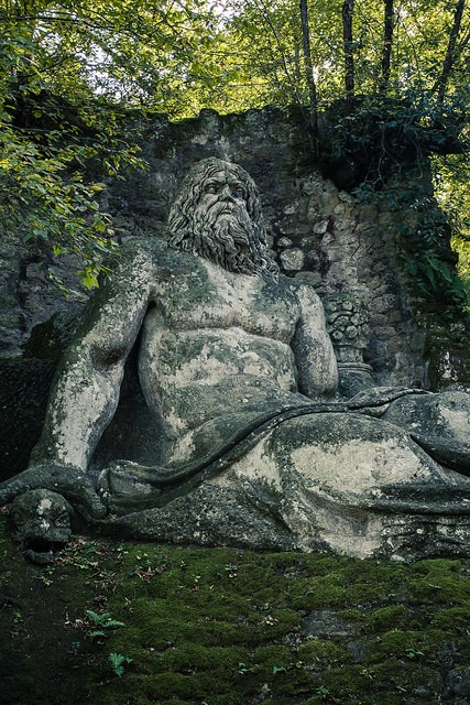 Statua di Nettuno e della Ninfa addormentata