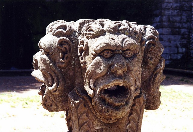Le sculture principali del Parco dei Mostri