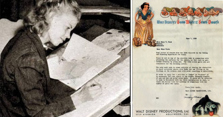 10. Geen vrouwen in de Walt Disney Studios.