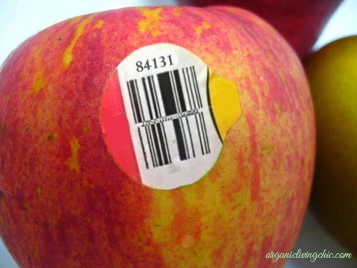 2. S'il y a 5 chiffres sur l'étiquette, et le premier est le 8, le produit est un OGM.