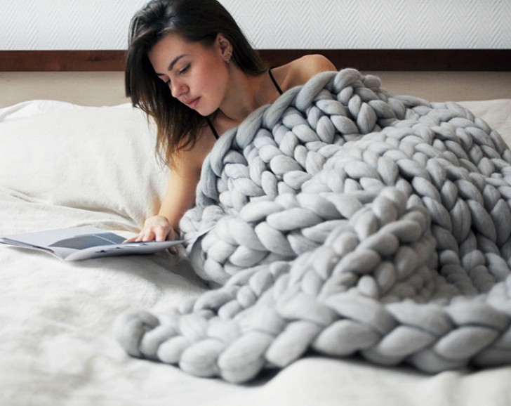 O resultado é extraordinário: as grandes cobertas são quentes e fofas, ideais para as noites de frio.