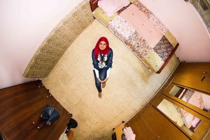 8. Il minimalismo di Sabrina, 27 anni, insegnante in una scuola materna in Libano.