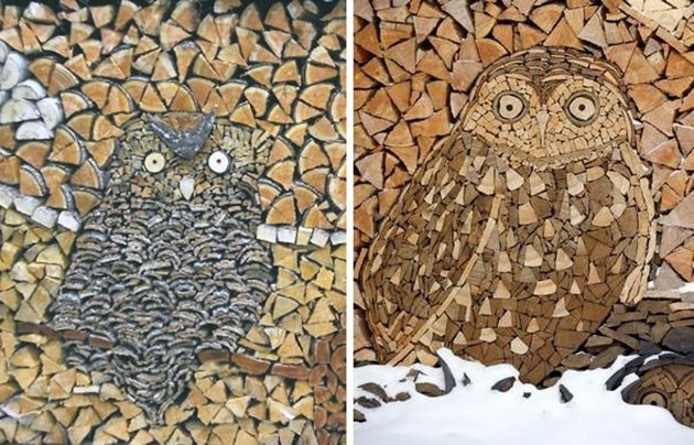 Chi ha creato questo mosaico è un vero artista...