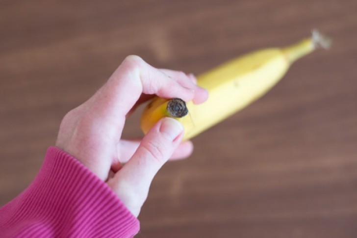 16. Sapete qual è il modo più semplice per sbucciare una banana? Provate a schiacciare l'estremità...