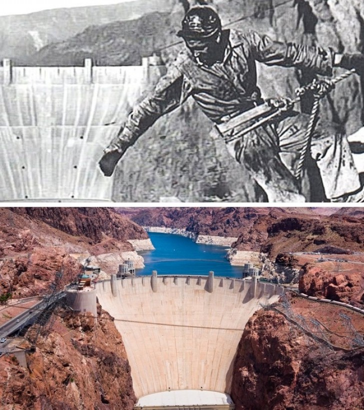 Tragique fatalité lors de la construction du barrage de Hoover.