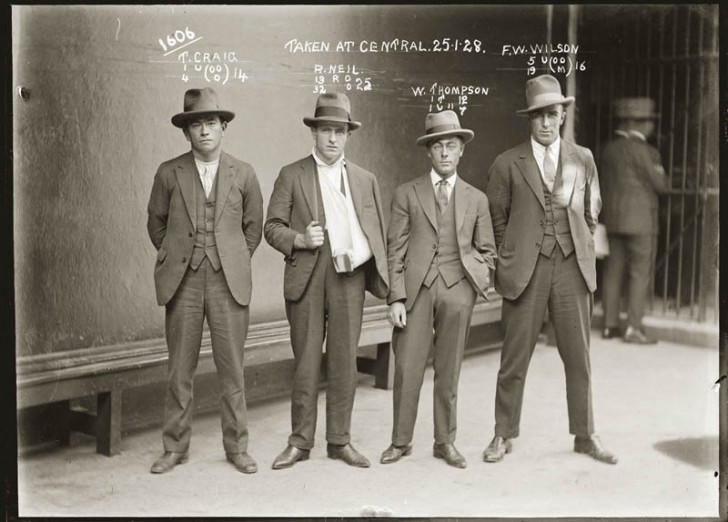 3. Thomas Craig, Raymond Neil, William Thompson e FW Wilson: una banda specializzata in furti domestici. 
