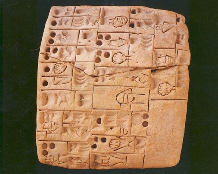 2. La ricetta per fare la birra secondo i Sumeri, risalente al 3000 a.C. (di 5000 anni fa circa)