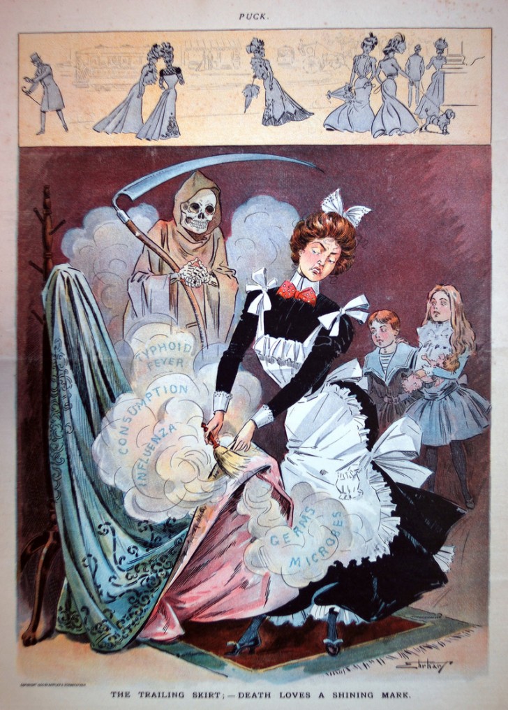 Le livre Fashion Victims retrace toute l'histoire de la "mort à cause d'un robe" en partant de 1700 jusqu'en 1930.