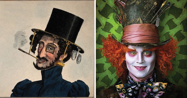 Weet je waarom de Gekke Hoedenmaker uit Alice in Wonderland dan ook 'gek' was?
Omdat er voor het maken van deze ronde hoeden... namelijk kwik werd gebruikt: dat bleef ruim 200 jaar zo.