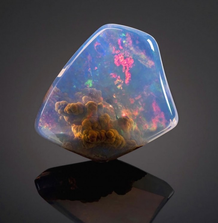 2. blauer Opal "das Universum"