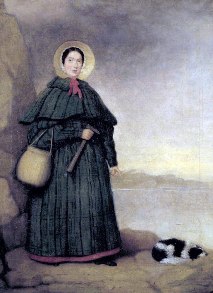 Mary Anning (1799-1847) è stata una paleontologa e ricercatrice di fossili nota per aver portato alla luce innumerevoli fossili di epoca Giurassica nascosti nelle spiagge di Lyme Regis (sud-est dell'Inghilterra).