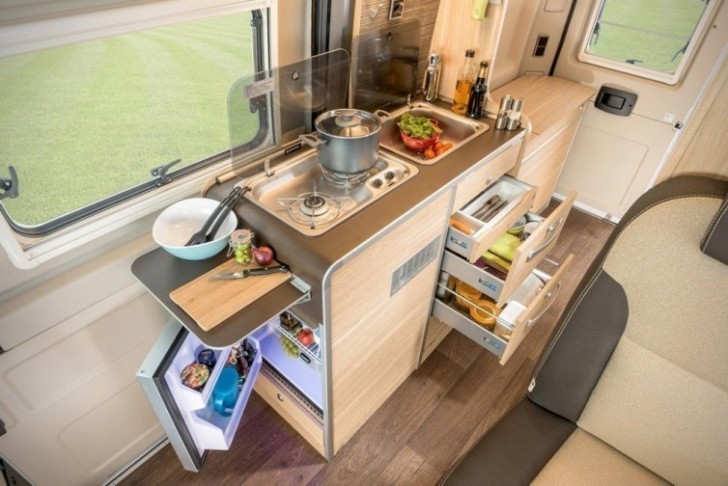 As for the kitchenette, nothing is missing!