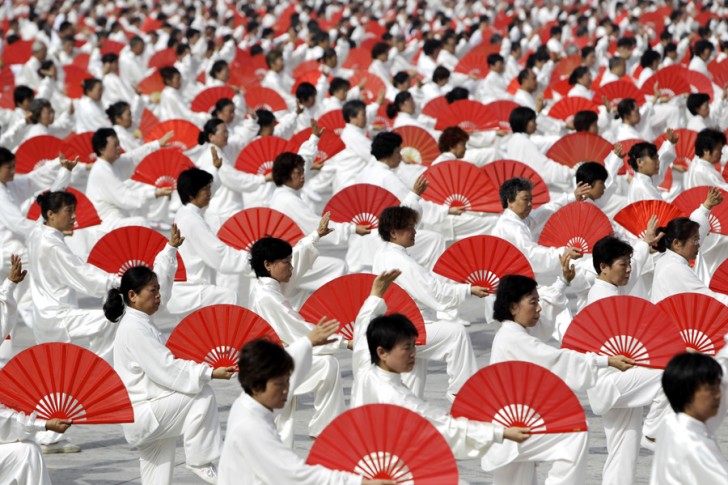 L'arte cinese della moltitudine: ecco 17 foto da cui faticherete a staccare gli occhi - 17