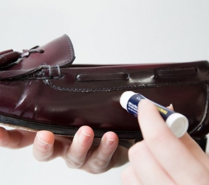 3. Are your shoes scratched? Rub a little lip-gloss over the scratch , et voila, like new!