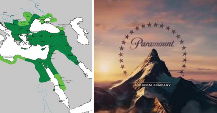 La Paramount Pictures venne fondata 10 anni prima della dissoluzione dell'Impero Ottomano (rispettivamente 1912 e 1922).