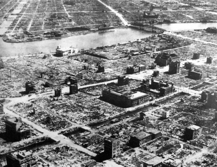 6. Hiroshima e Nagasaki rappresentarono i bombardamenti più gravi del conflitto.