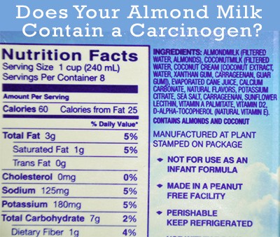 Siamo sicuri di bere latte di mandorla? In alcuni prodotti la presenza di mandorle si attesta al 2%!