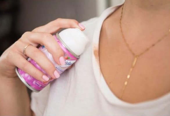 Remove makeup stains from clothing with shaving foam.